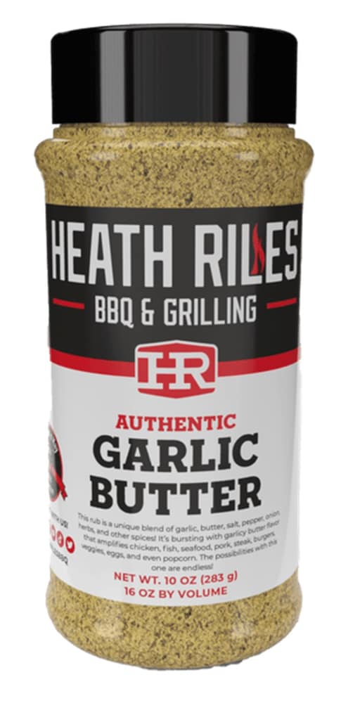Heath Riles BBQ Garlic Butter Rub Shaker