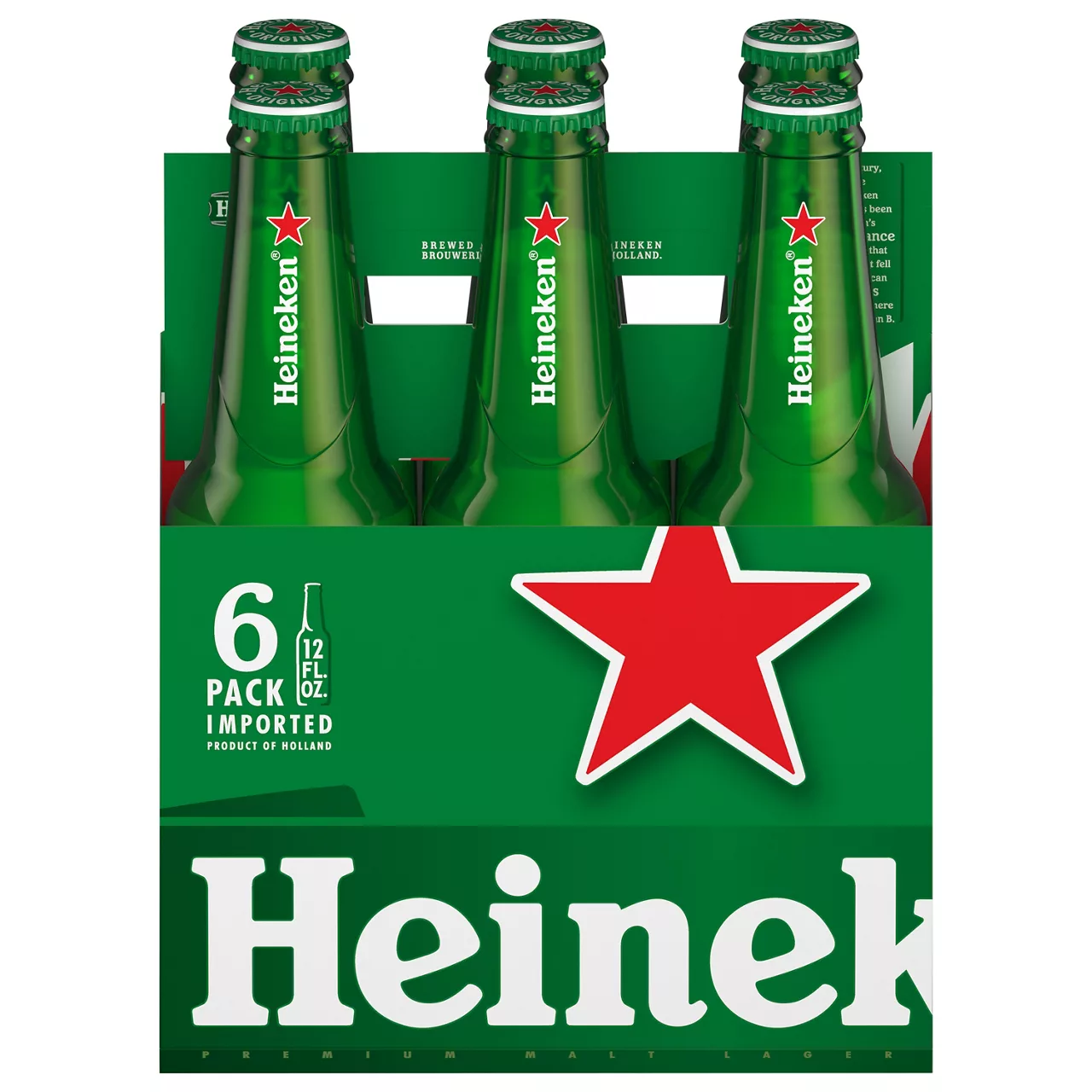 Heineken Original Lager Beer, 6 Pack