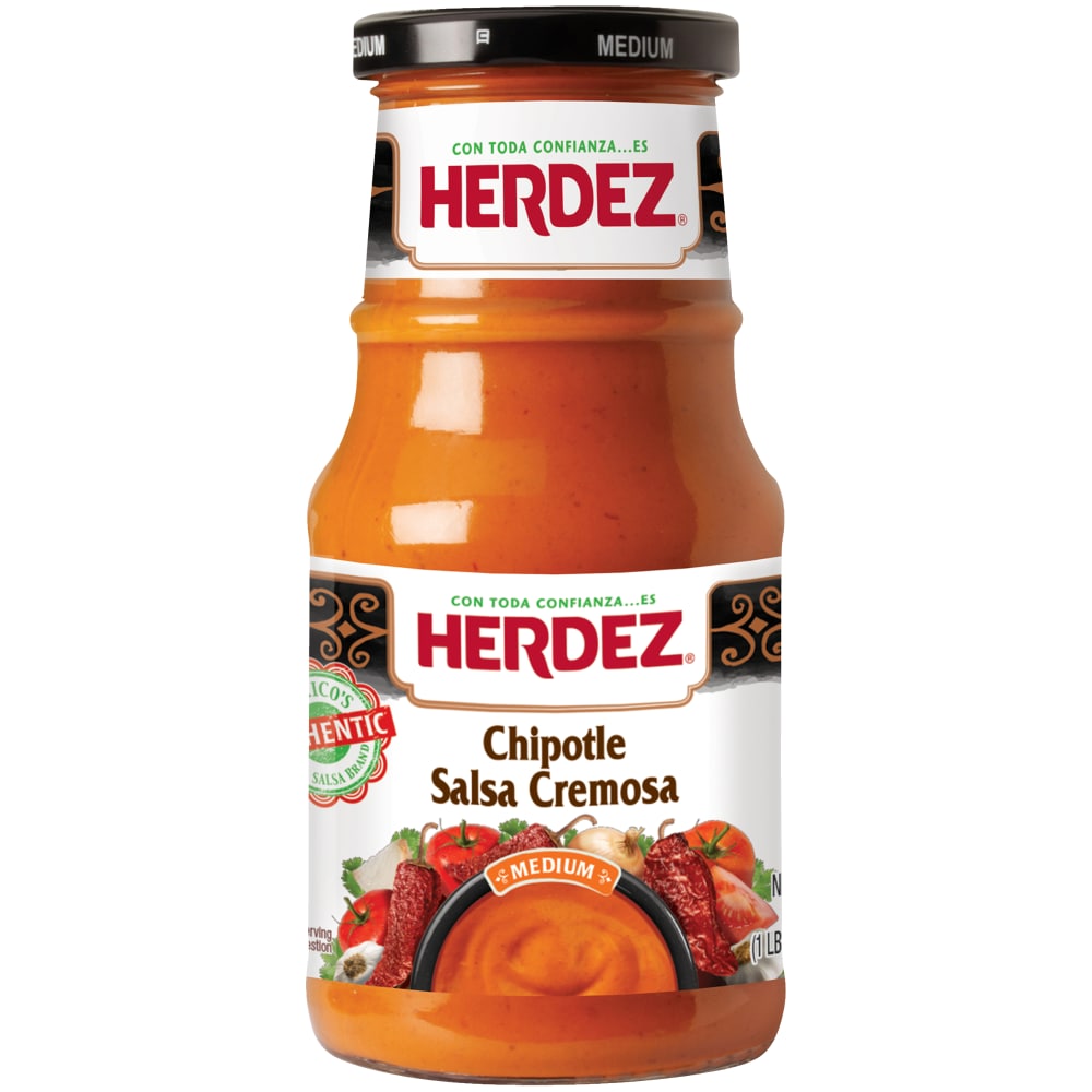 Herdez Salsa Cremosa, Chipotle, Medium