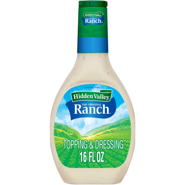 Hidden Valley Original Ranch Dressing Salad Dressing for Quick Meals