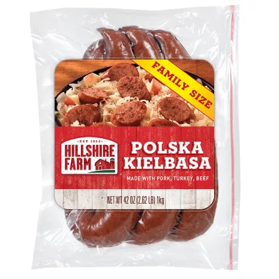 Hillshire Farm Polska Kielbasa Smoked Sausage Rope, Family Size