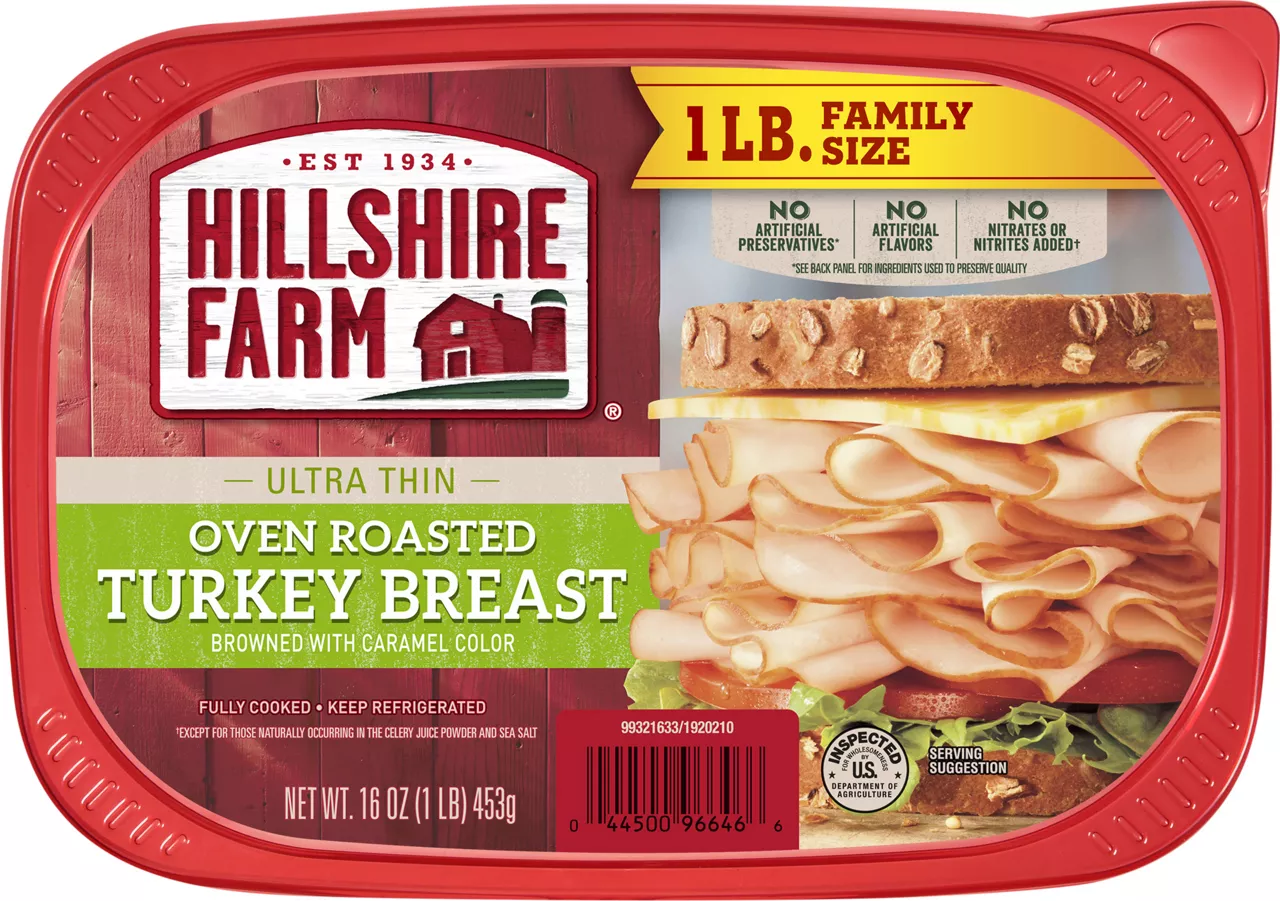 Hillshire Farm Ultra Thin Sliced Oven Roasted Turkey Breast Sandwich Meat