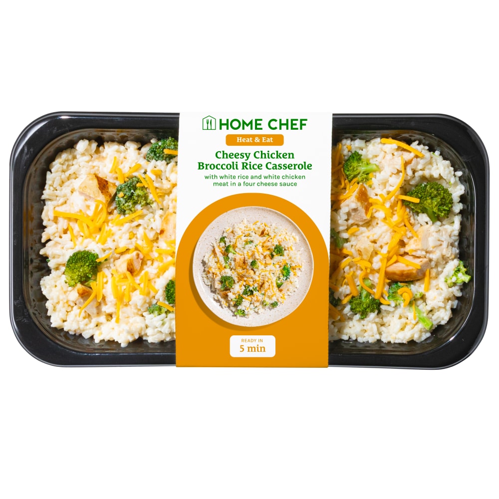 Home Chef Heat & Eat Family Meals Broccoli Cheddar Chicken Pasta