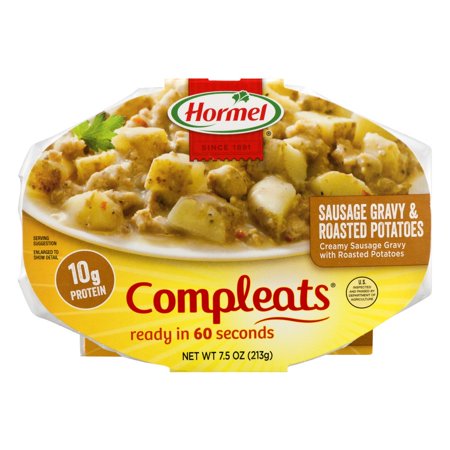 Hormel Compleats Good Mornings Sausage Gravy & Roasted Potatoes, 7.5 Oz