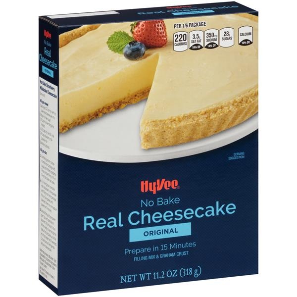 Hyvee No Bake Original Real Cheesecake