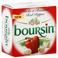 Boursin Cheese Garlic & Roasted Red Pepper Gournay