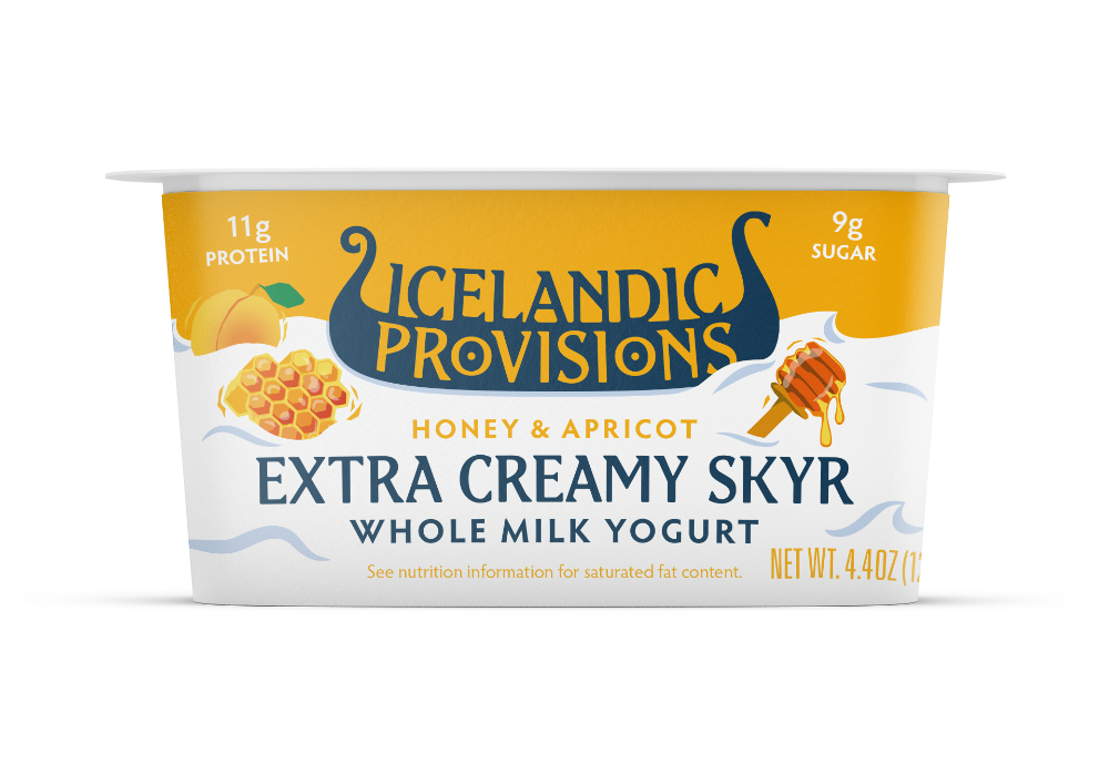 Icelandic Provisions Extra Creamy Skyr, Honey & Apricot