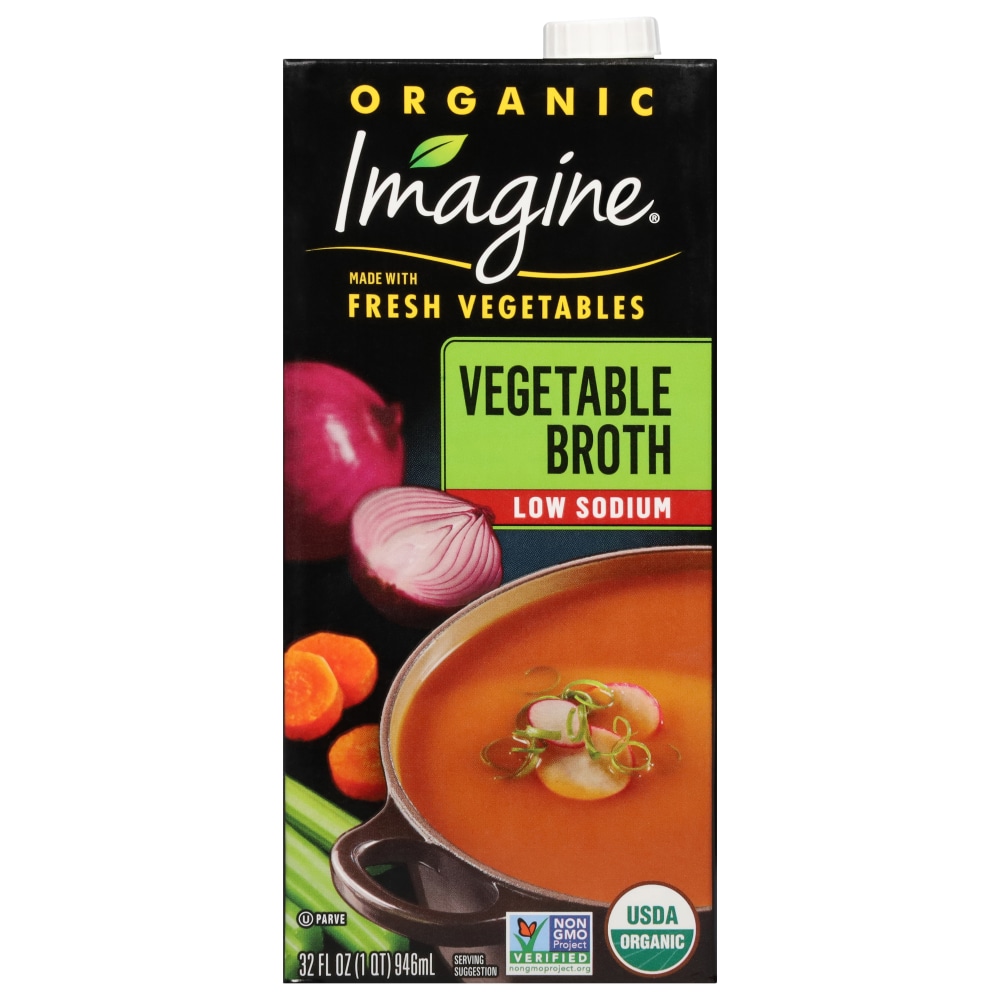 Imagine® Organic Low Sodium Vegetable Broth