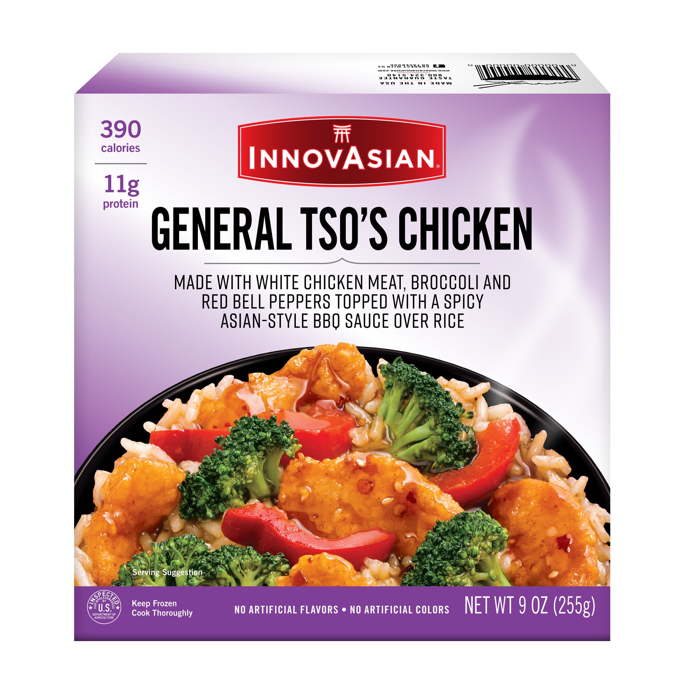 Innovasian InnovAsian General Tso's Chicken Rice Bowl