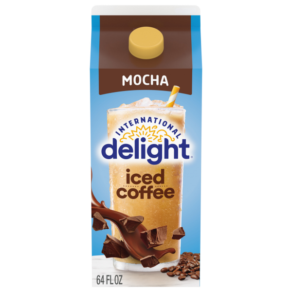 International Delight Iced Coffee, Mocha, Ready to Pour Coffee Drinks Made with Real Milk and Cream