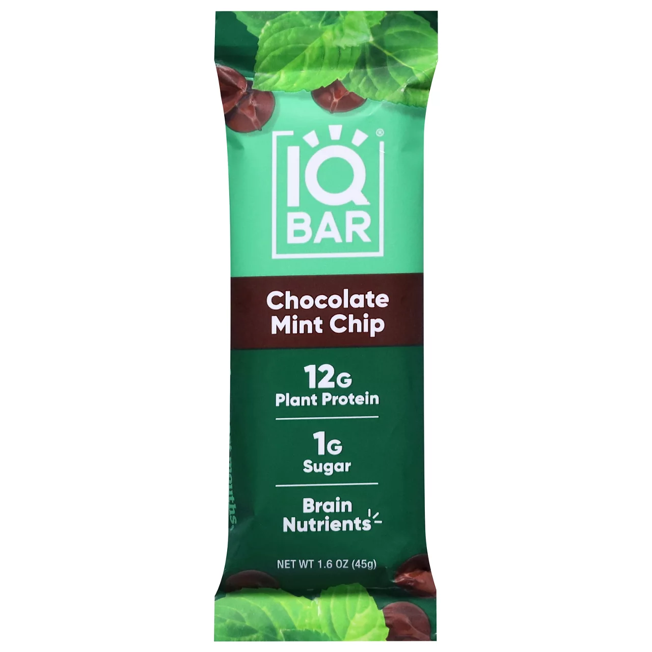 IQBar Chocolate Mint Chip Protein Bar