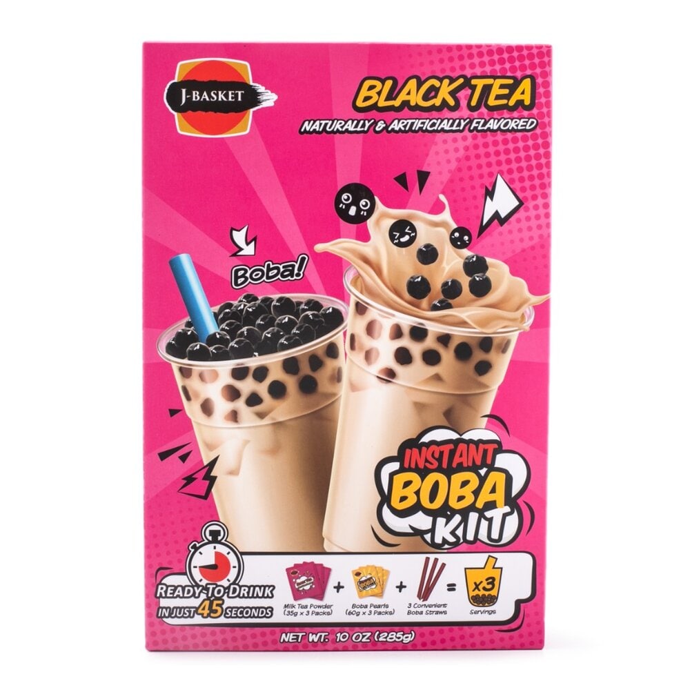 J-Basket Black Tea Instant Boba Kit