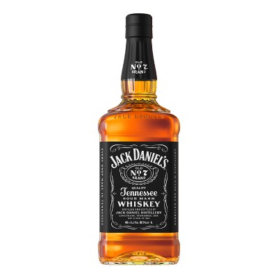 Jack Daniel's Old No. 7 Tennessee Whiskey, 1 L Bottle, 80 Proof