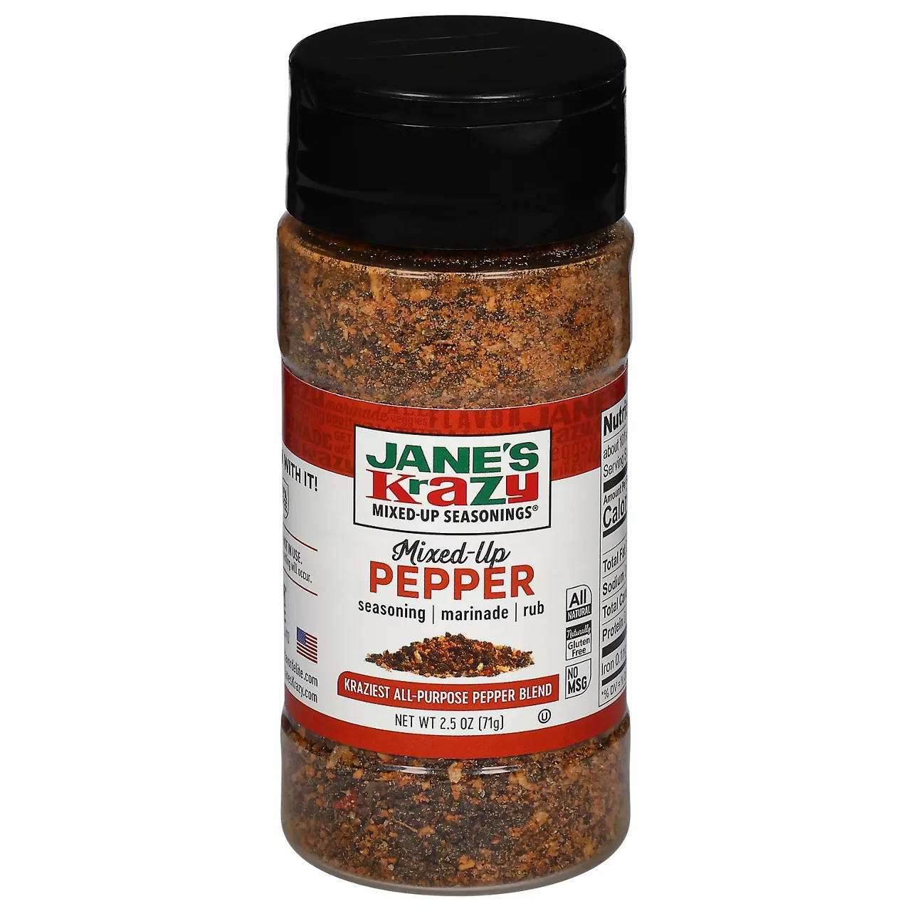 Jane's Krazy Seasonings Mixed-Up Pepper - Case of 12