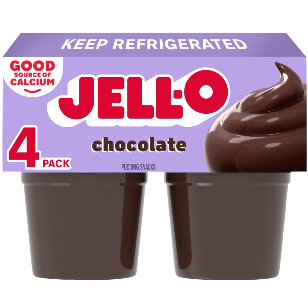 Jell-O Pudding Snacks, Chocolate
