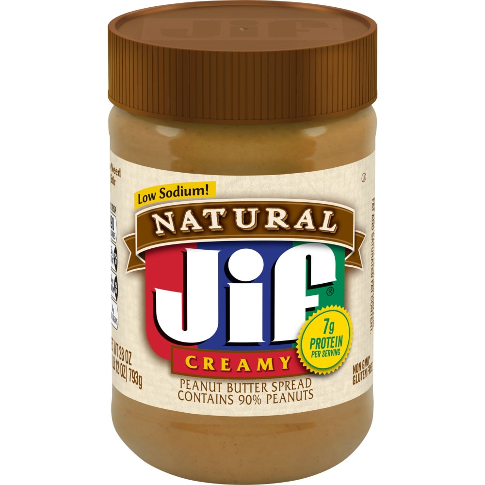 Jif Natural Creamy Peanut Butter Spread