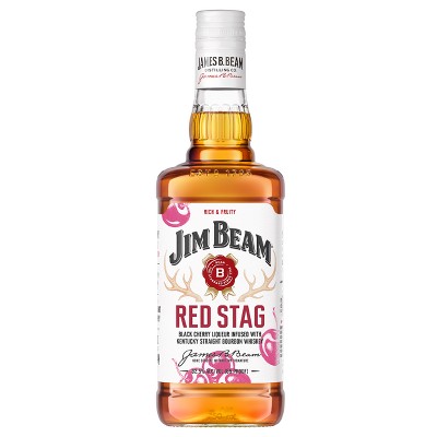 Jim Beam Red Stag Black Cherry Bourbon Whiskey