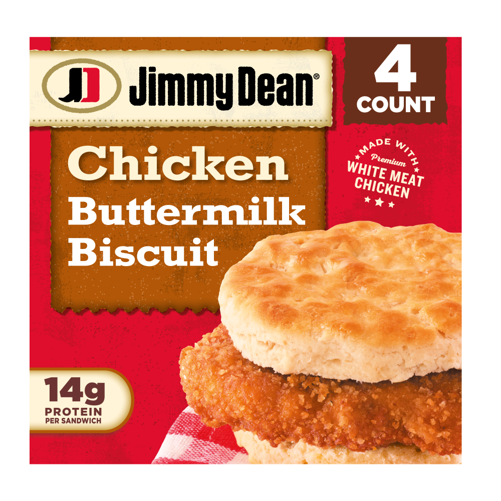 Jimmy Dean Frozen Breakfast Sandwiches - Chicken Buttermilk Biscuit