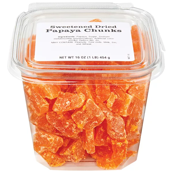 Wegmans Papaya Chunk Tub