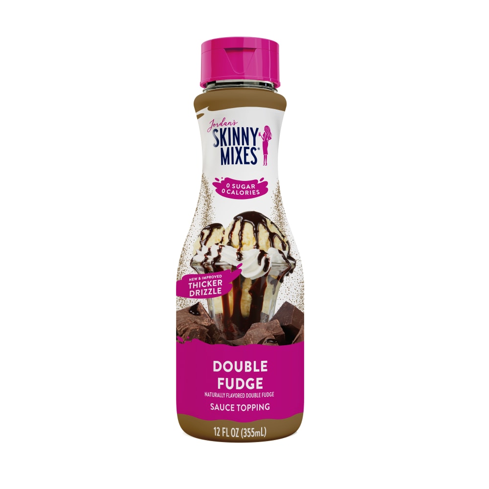 Jordan's Skinny Mixes, Double Fudge Sauce, Zero Calories