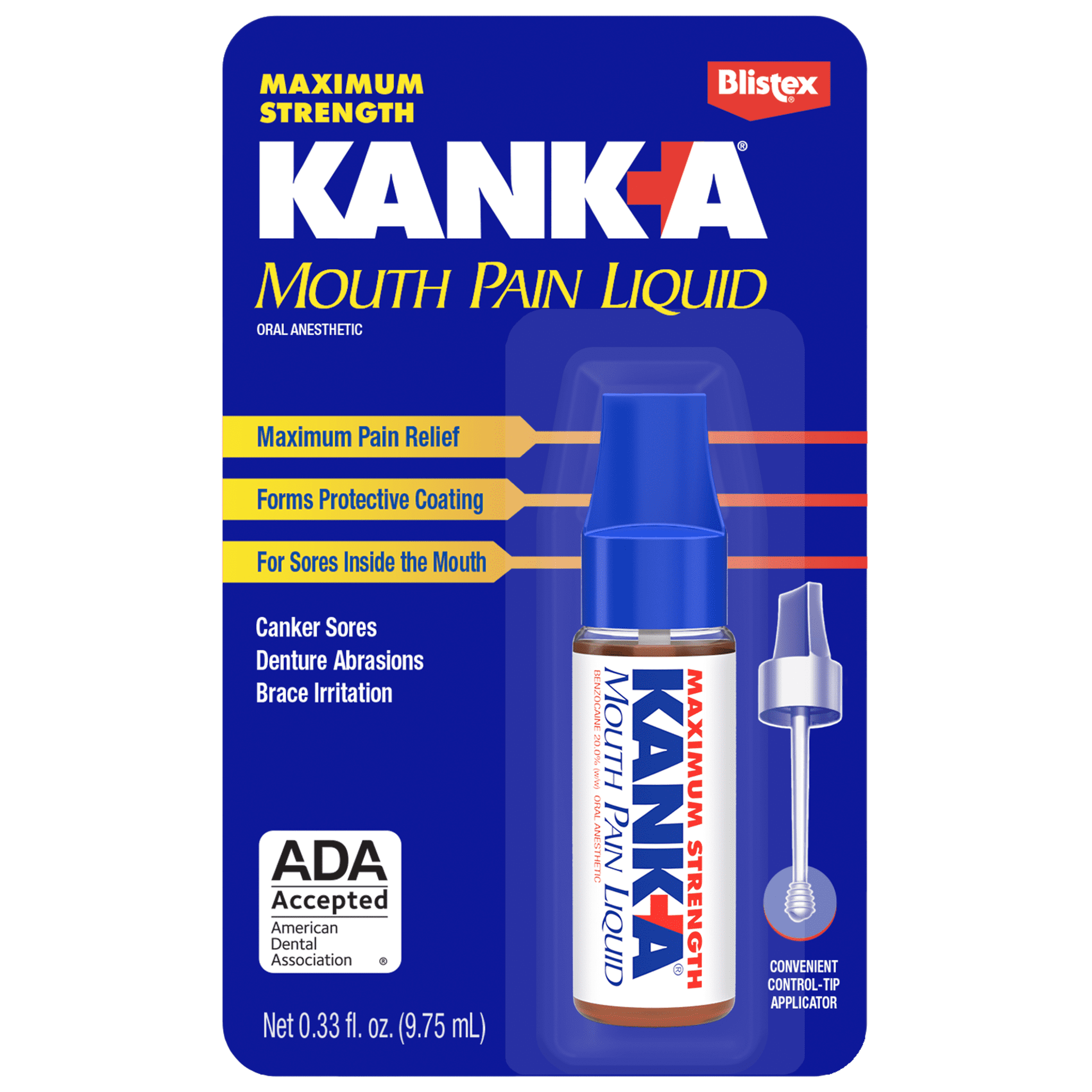 Kanka Mouth Pain Liquid Maximum Strength Kanka Mouth Pain Liquid Maximum Strength