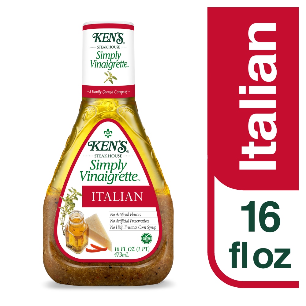 Ken's Steak House® Simply Vinaigrette Italian Salad Dressing