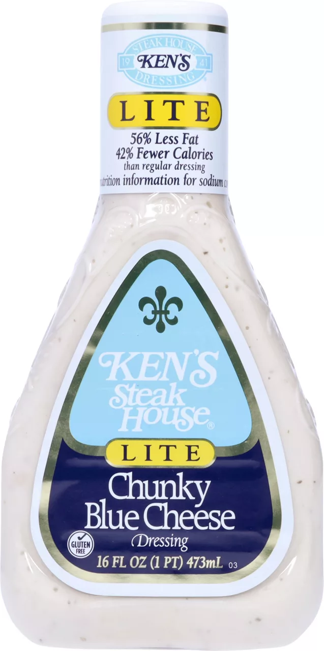 Ken's Steak House Lite Chunky Blue Cheese Dressing