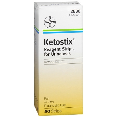 Ketostix Reagent Strips for Urinalysis - 50ct