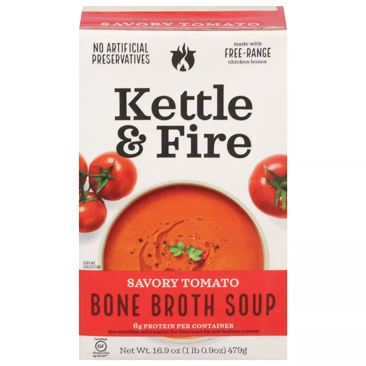 Kettle & Fire Kettle And Fire, Tomato Soup With Chicken Bone Broth