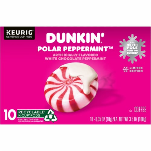 Keurig® Dunkin'® Limited Edition Polar Peppermint K-Cup® Coffee Pods