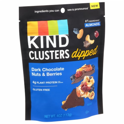 KIND Dipped Clusters Gluten Free Dark Chocolate Nuts & Berries Snack Mix