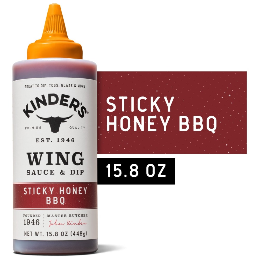 Kinder's® Sticky Honey BBQ Sauce & Dip