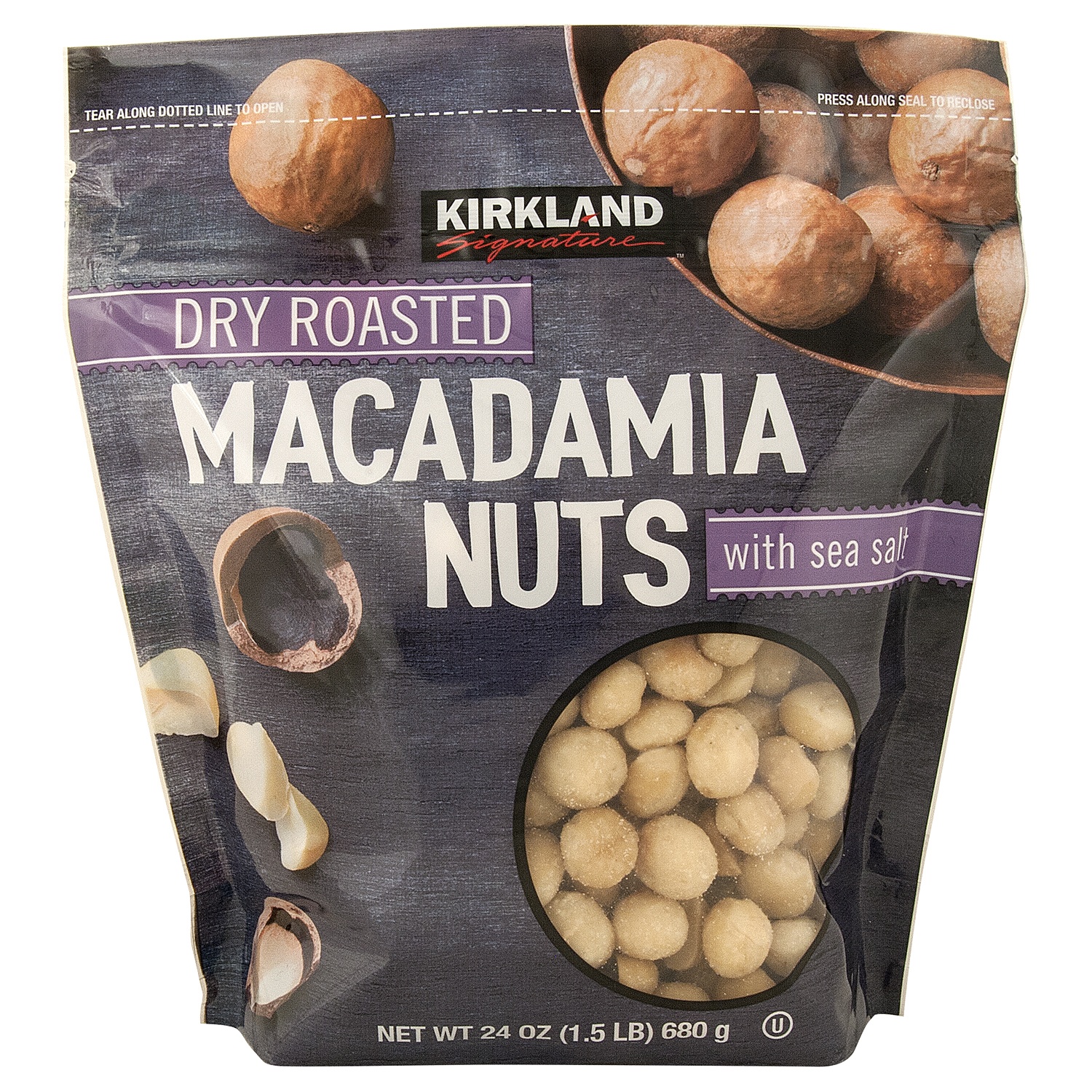 Kirkland Signature Dry Roasted Macadamia Nuts
