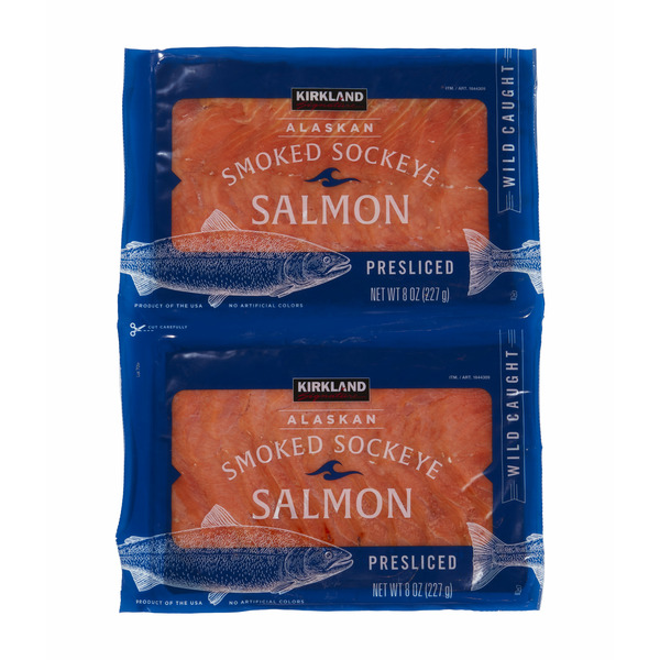 Kirkland Signature Wild Smoked Sockeye Salmon