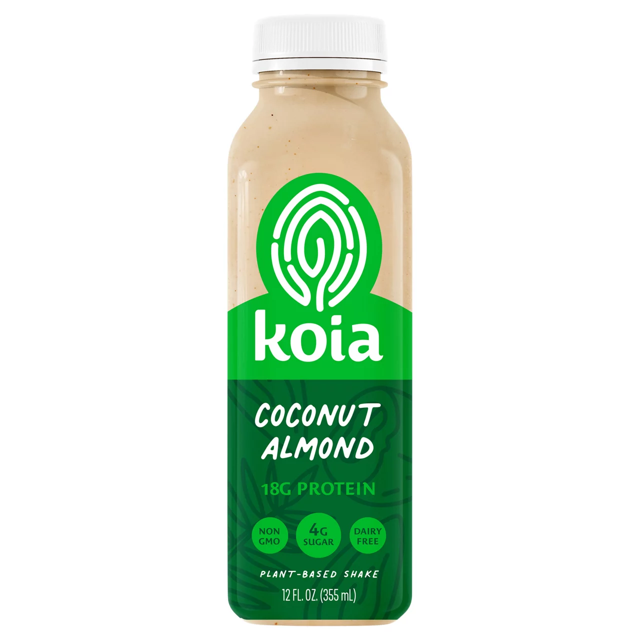 Koia Protein - Ready To Drink Plant Protein Shake - Coconut Almond - Dairy Free, Gluten Free, Soy Free, Non GMO, Kosher, Vegan