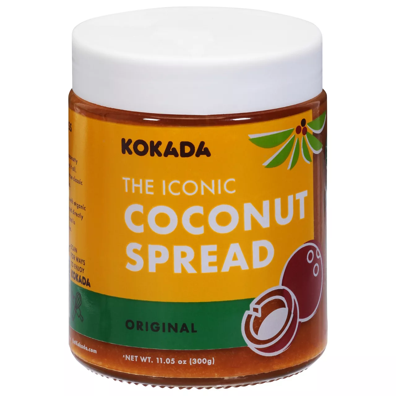 Kokada Spread Coconut Original Organic - Case of 8