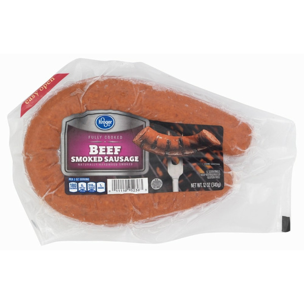 Kroger Fully Cooked Beef Smoked Sausage