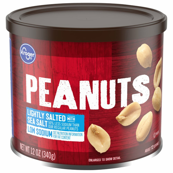 Kroger Lightly Salted Peanuts