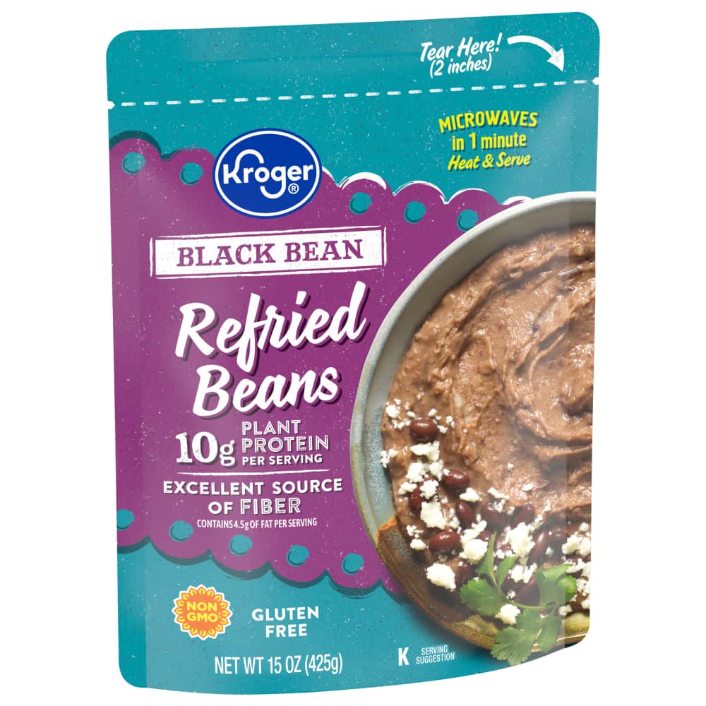 Kroger® 60-Second Black Bean Refried Beans