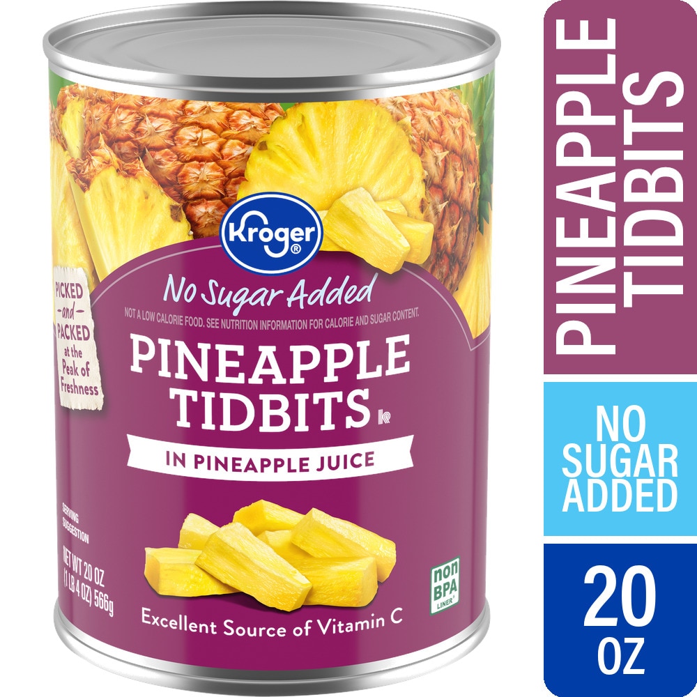 Kroger® Canned Pineapple Tidbits in Pineapple Juice