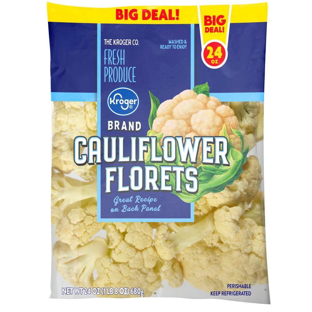 Kroger® Cauliflower Florets Bag BIG DEAL!