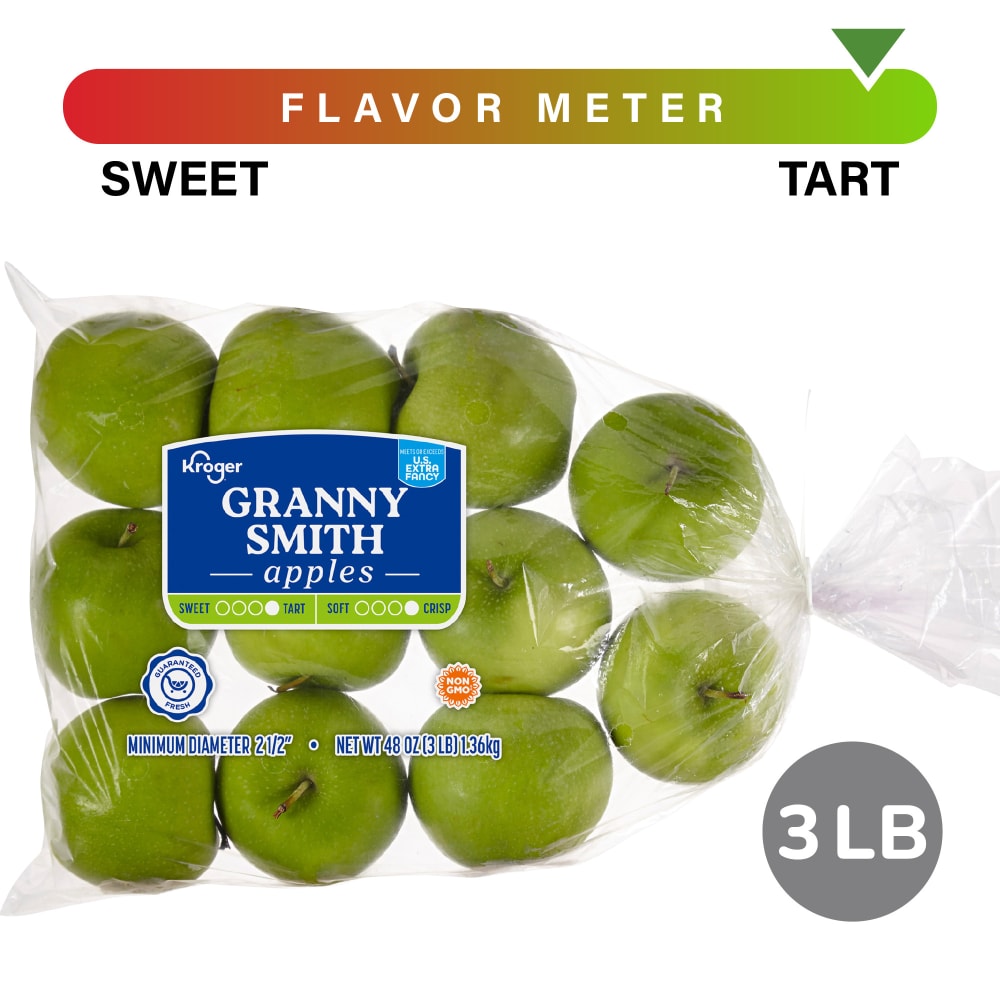 Kroger® Granny Smith Apples – 3 Pound Bag