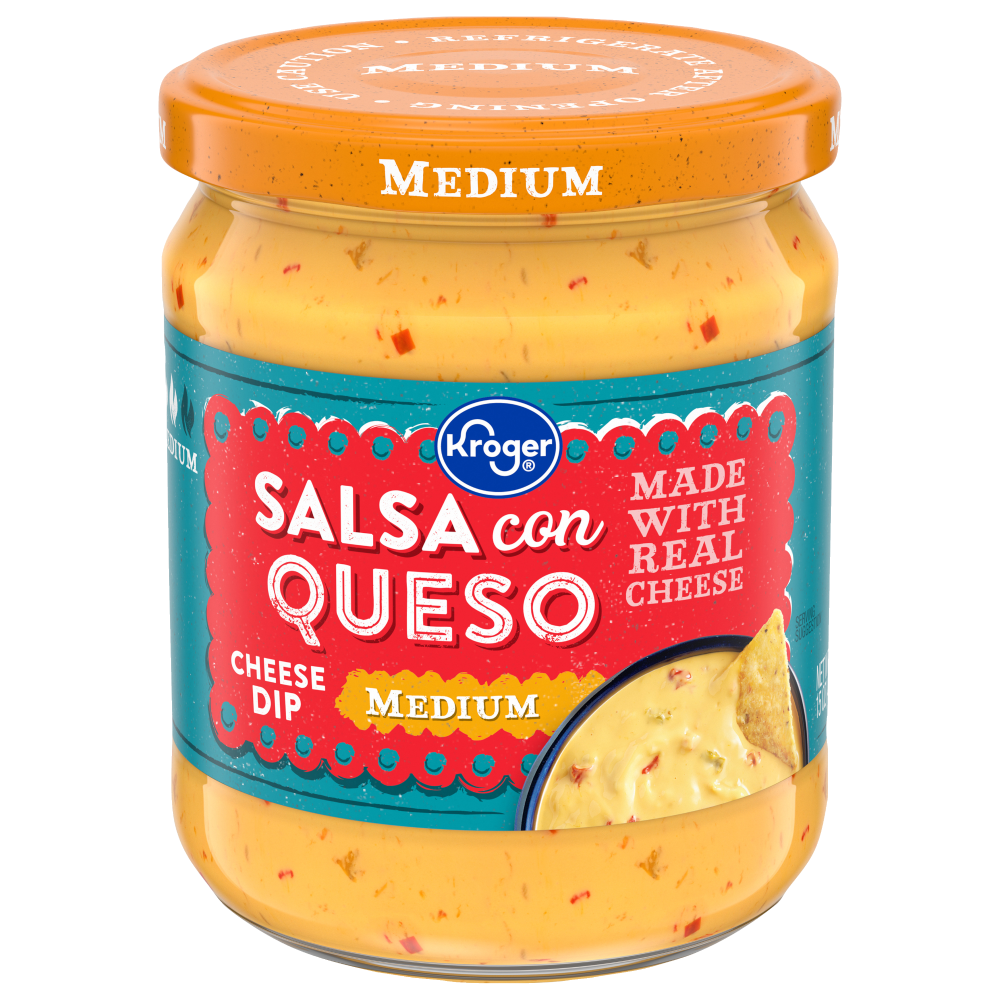 Kroger® Medium Salsa Con Queso Cheese Dip