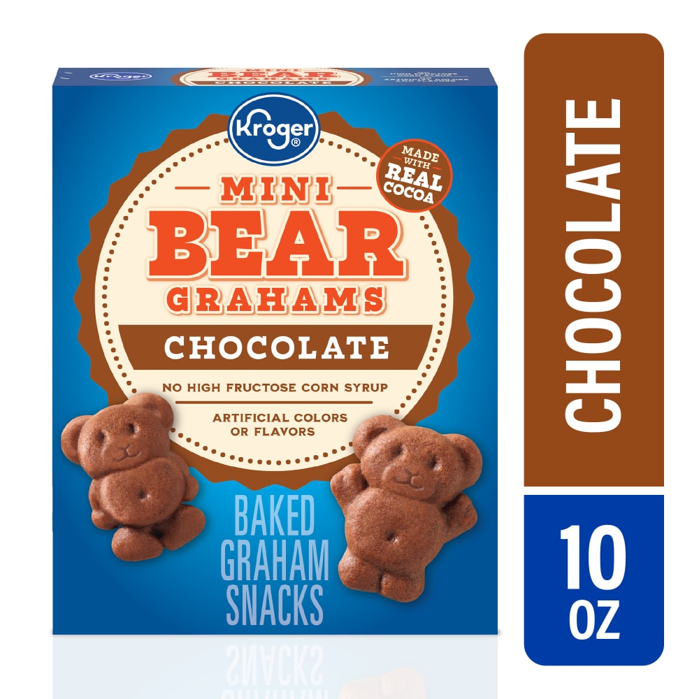 Kroger® Mini Bear Chocolate Graham Crackers