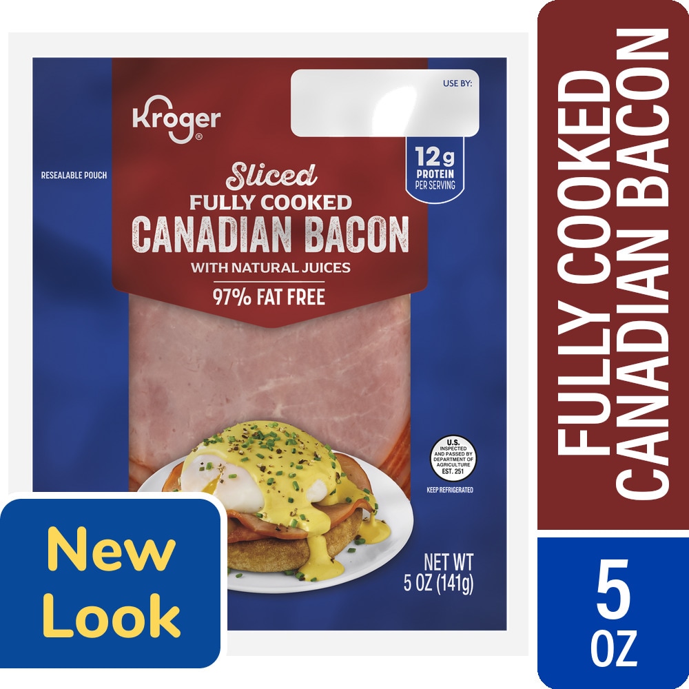 Kroger® Sliced Canadian Bacon