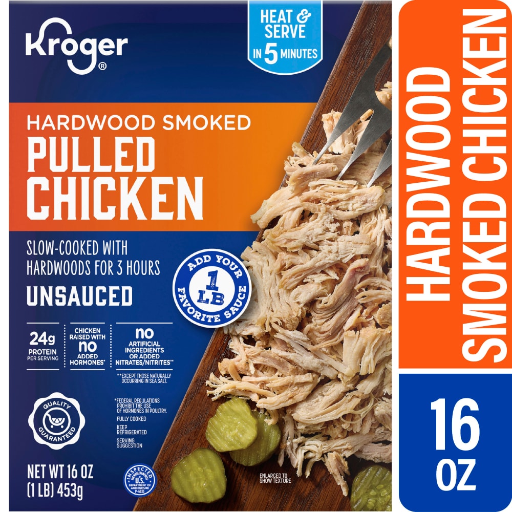 Kroger® Unsauced Hardwood Smoked Pulled Chicken