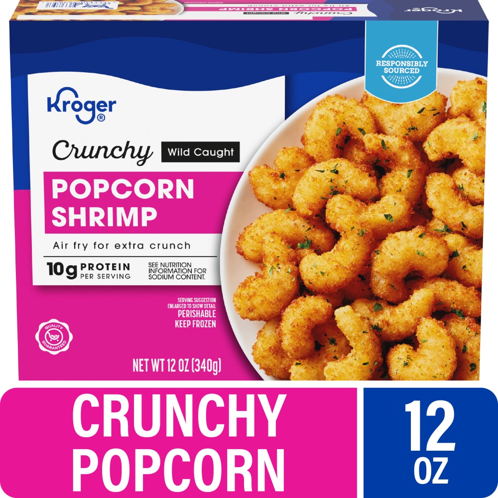 Kroger® Wild Caught Crunchy Popcorn Shrimp Frozen
