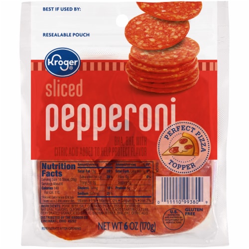 Kroger Sliced Pepperoni