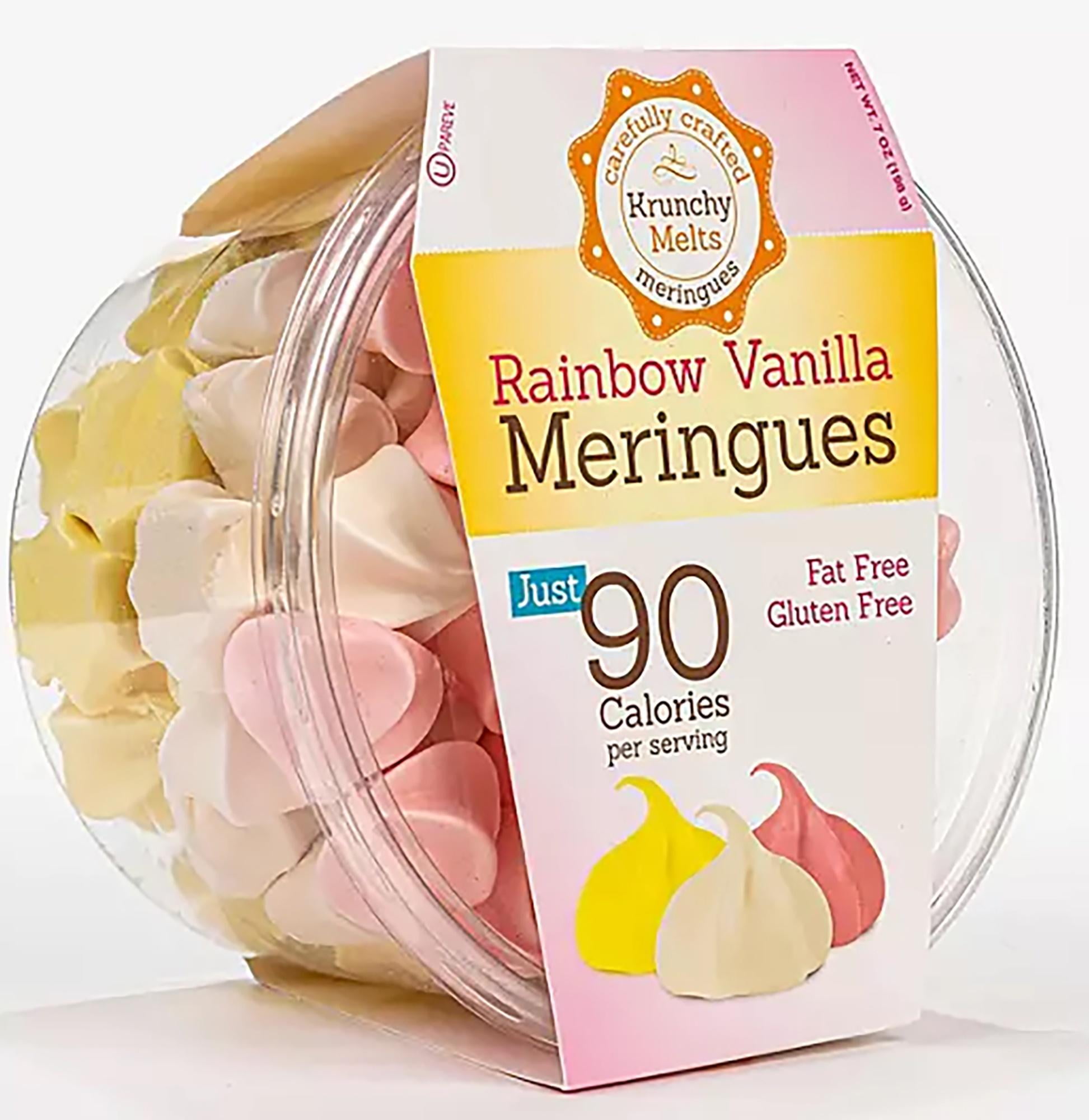 Krunchy Melts Rainbow Vanilla Meringue