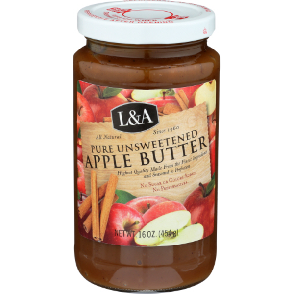 L&A L&A, Pure Unsweetened Apple Butter
